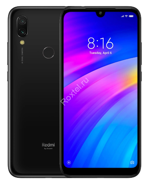Xiaomi Redmi 7 4/64 ГБ Global, черный