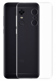 Чехол-накладка силиконовая прозрачная для  Xiaomi Redmi 5 Plus