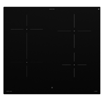 2 Индукционная варочная панель ИКЕА БЭЮБЛАД, черный уценённый