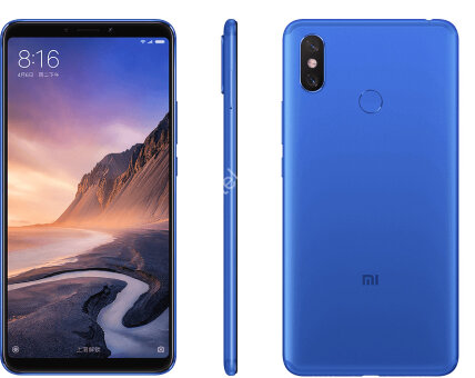 Xiaomi Mi MAX 3 4/64 ГБ Global, синий