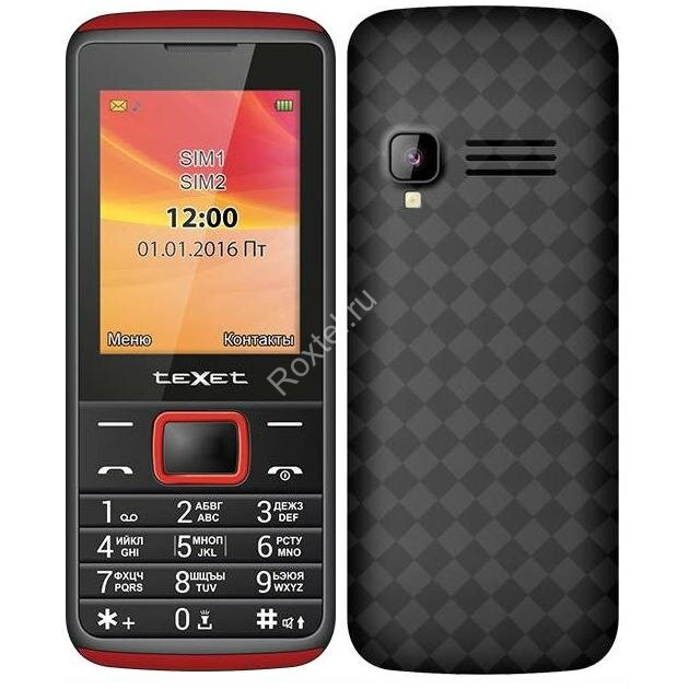 Texet TM-214 black уценённый
